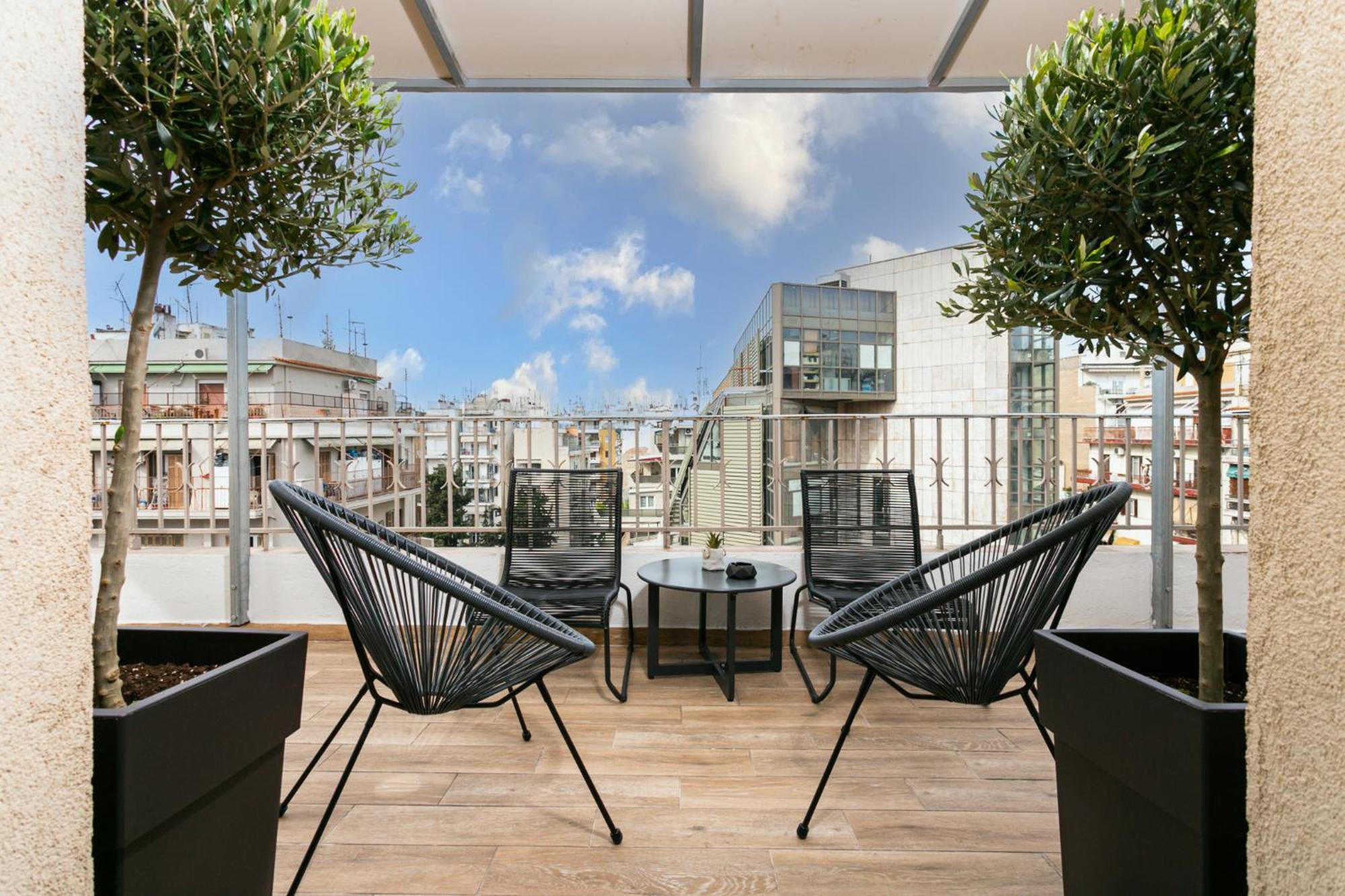 Elysium House Apartment Tesalonika Bagian luar foto